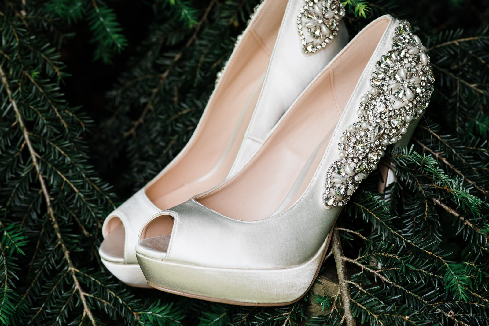 brides glamours shoes